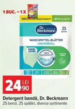 Carrefour Detergent bandă, Dr. Beckmann Ofertă