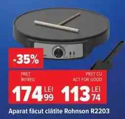 Carrefour Aparat făcut clătite Rohnson R2203 Ofertă