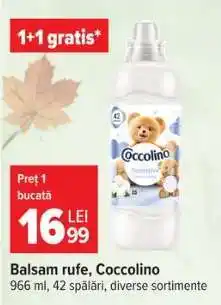 Carrefour Balsam rufe Coccolino Ofertă