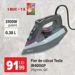 Carrefour Fier de călcat Tesla IR400GP Ofertă