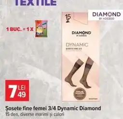 Carrefour Șosete fine femei 3/4 Dynamic Diamond Ofertă