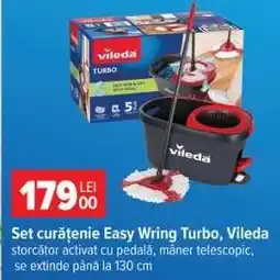Carrefour Set curățenie Easy Wring Turbo, Vileda Ofertă