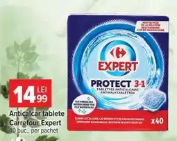 Carrefour Anticalcar tablete, Carrefour Expert Ofertă