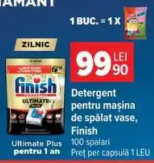 Carrefour Detergent pentru mașina de spălat vase, Finish Ofertă