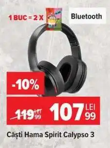Carrefour Căști Hama Spirit Calypso 3 Ofertă