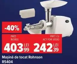 Carrefour Mașină de tocat Rohnson R5404 Ofertă