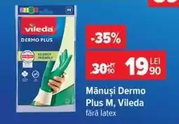 Carrefour Mănuși Dermo Plus M, Vileda Ofertă