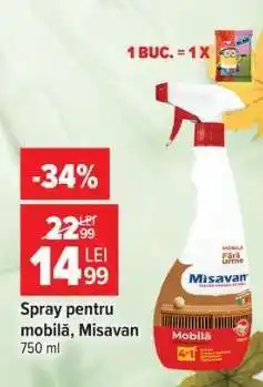 Carrefour Spray pentru mobilă, Misavan Ofertă
