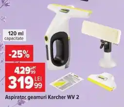 Carrefour Aspirator geamuri Karcher WV 2 Ofertă