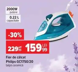Carrefour Fier de călcat Philips GC1750/20 Ofertă