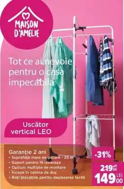 Carrefour Uscător vertical LEO Ofertă