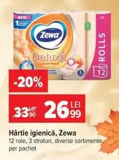 Carrefour Hârtie igienică, Zewa Ofertă