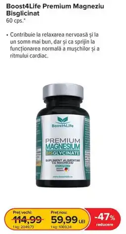 Dr.Max Boost4Life Premium Magneziu Bisglicinat Ofertă