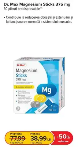 Dr.Max Dr.Max Magnesium Sticks Ofertă