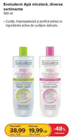 Dr.Max Evoluderm Apă micelară, diverse sortimente Ofertă