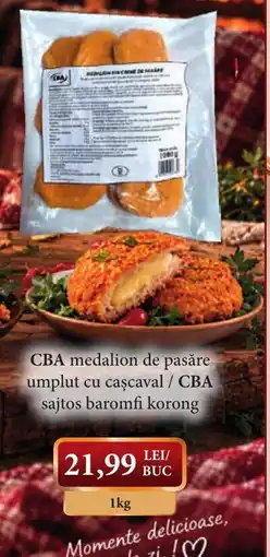 CBA CBA medalion de pasăre umplut cu caşcaval Ofertă