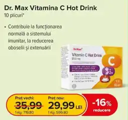 Dr.Max Dr. Max Vitamina C Hot Drink Ofertă