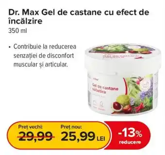 Dr. Max Gel de castane cu efect de încălzire