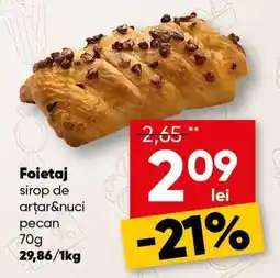 PROFI Foietaj sirop de artar&nuci pecan Ofertă