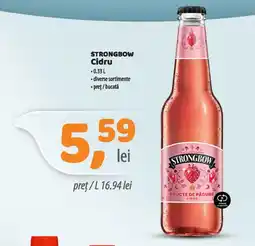 La Doi Pasi Strongbow Cidru Ofertă