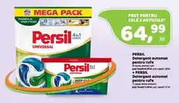 La Doi Pasi Persil detergent automat pentru rufe Ofertă