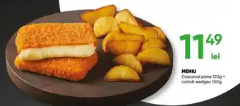 Meniu cașcaval pane