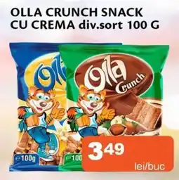 Unicarm Olla crunch snack cu crema Ofertă