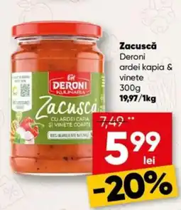 PROFI Deroni zacusca ardei capia vinete Ofertă
