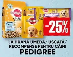 PROFI Pedigree hrană umedă/uscătă/recompense pentru câini Ofertă