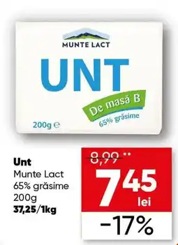 PROFI Munte Lact Unt Ofertă