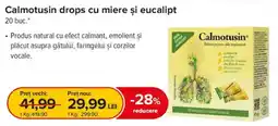 Dr.Max Calmotusin drops cu miere și eucalipt Ofertă