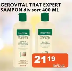 Unicarm Gerovital trat expert sampon Ofertă