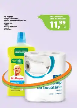 La Doi Pasi Mr Proper prosop de bucătărie Ofertă