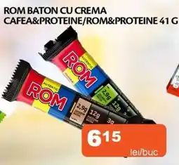 Unicarm Rom baton cu crema cafea&proteine/rom&proteine Ofertă