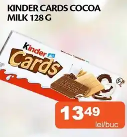 Unicarm Kinder Cards Cocoa Milk Ofertă