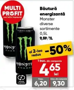 PROFI Monster băutură energizantă diverse sortimente Ofertă