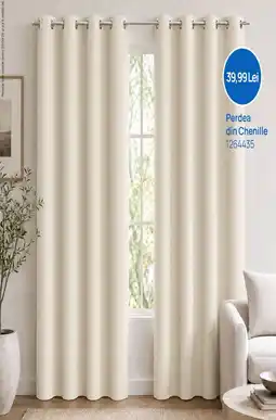 Jumbo Perdea din Chenille Ofertă