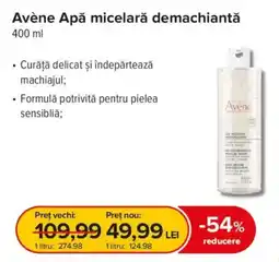 Dr.Max Avène Apă micelară demachiantă Ofertă