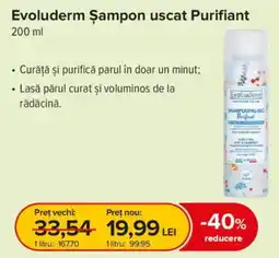 Dr.Max Evoluderm Şampon uscat Purifiant Ofertă