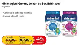 Dr.Max Minimartieni Gummy Jeleuri cu Soc/Echinacea Ofertă