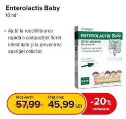 Dr.Max Sofar enterolactis baby Ofertă