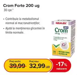 Dr.Max Walmart Crom Forte 200 ug Ofertă