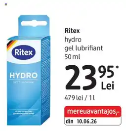DM Ritex hydro gel lubrifiant Ofertă