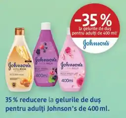 DM johnson's geluri de duș Ofertă