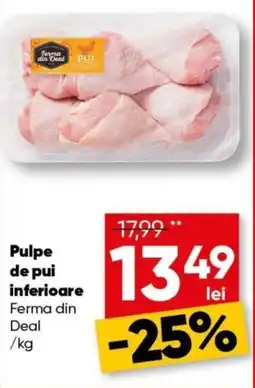 PROFI Ferma din Deal Pulpe de pui inferioare Ofertă