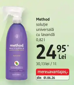 DM Method soluție universală cu lavandă Ofertă