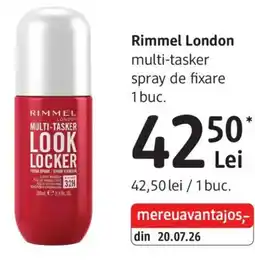 DM Rimmel London multi-tasker spray de fixare Ofertă