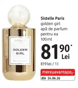 DM Sistelle Paris golden girl Ofertă