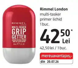 DM Rimmel London multi-tasker primer lichid Ofertă