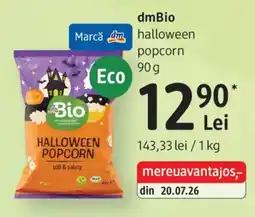 DM dmBio halloween popcorn Ofertă